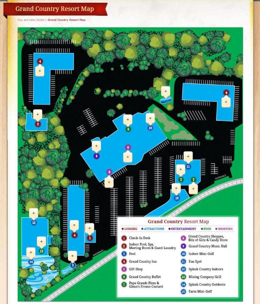 Grand Country Waterpark Resort Branson Eksteriør bilde